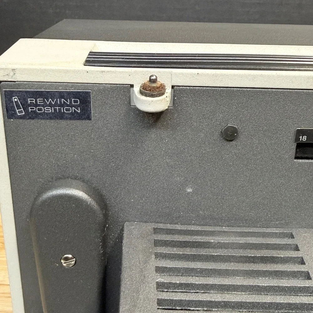Bell & Howell Filmosonic 1745C Super 8 Sound Movie Projector w/ Mic Reel Manual